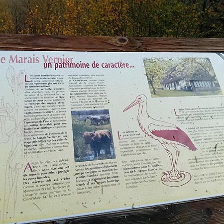 Gite Du Roy Marais-Vernier Eksteriør bilde